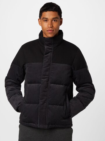 JACK WOLFSKIN Winter Jacket in Black: front