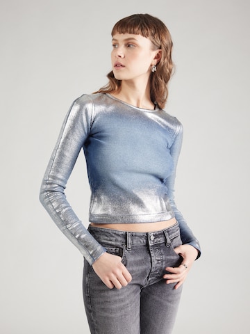 DIESEL - Camiseta 'T-BANES-NC-Q1' en azul: frente