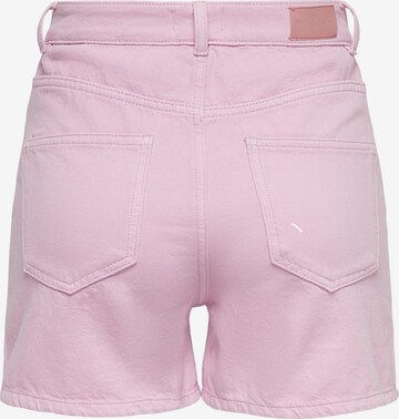 ONLY Regular Shorts 'CAMILLE' in Lila