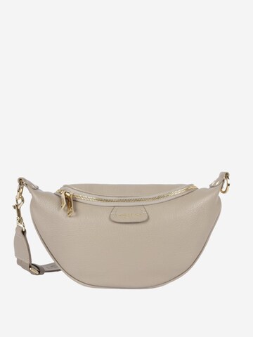 LANCASTER Paris Crossbody bag 'Lancaster Sac banane Zippé Dune Galet' in Grey: front