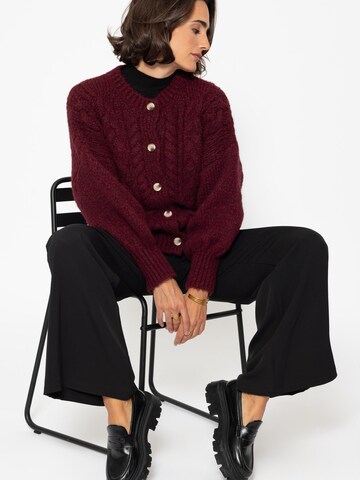 SASSYCLASSY Oversized Cardigan in Red