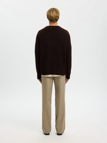 SELECTED - Jersey en marrón