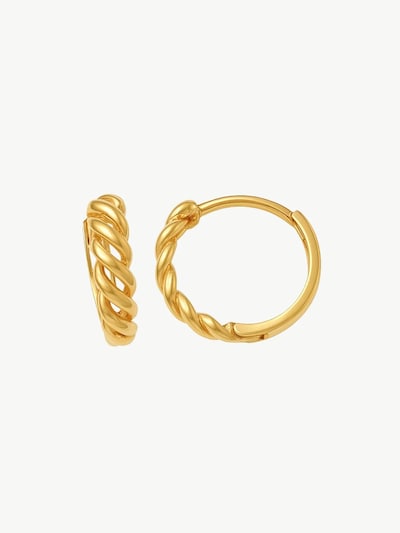 MUSE of my own Ohrringe 'Rope Hoops'‌‌‌‌‌‌‌‌‌ in gold, Produktansicht
