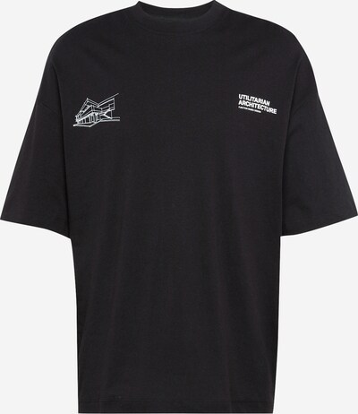 JACK & JONES T-Shirt 'Arch' en noir / blanc, Vue avec produit