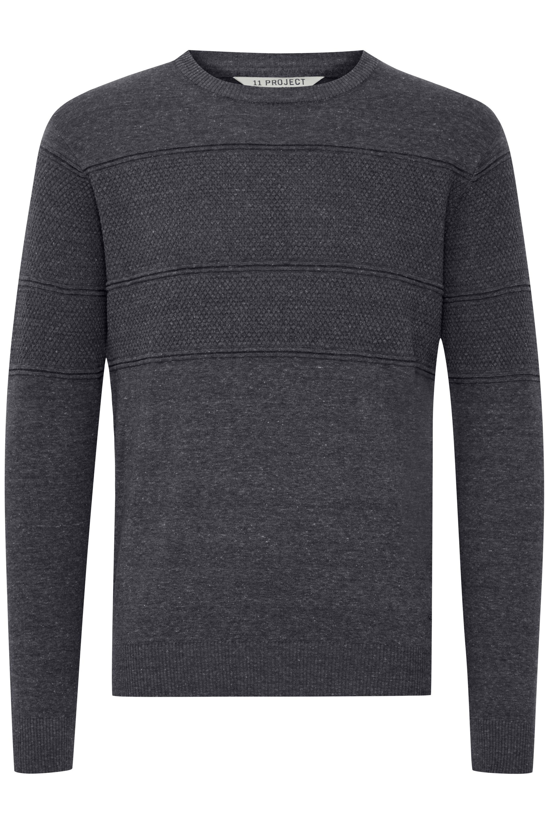 11 Project Sweater in Grey: front