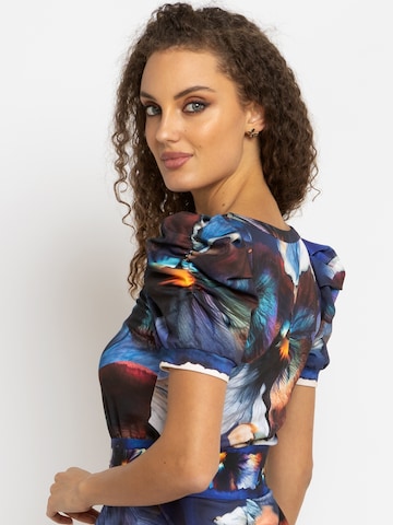 JIORO Jurk 'VIOLET' in Gemengde kleuren