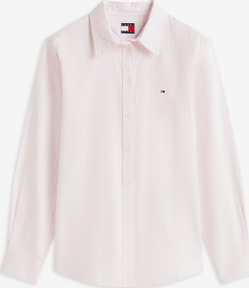 Chemisier Tommy Jeans en rose : devant