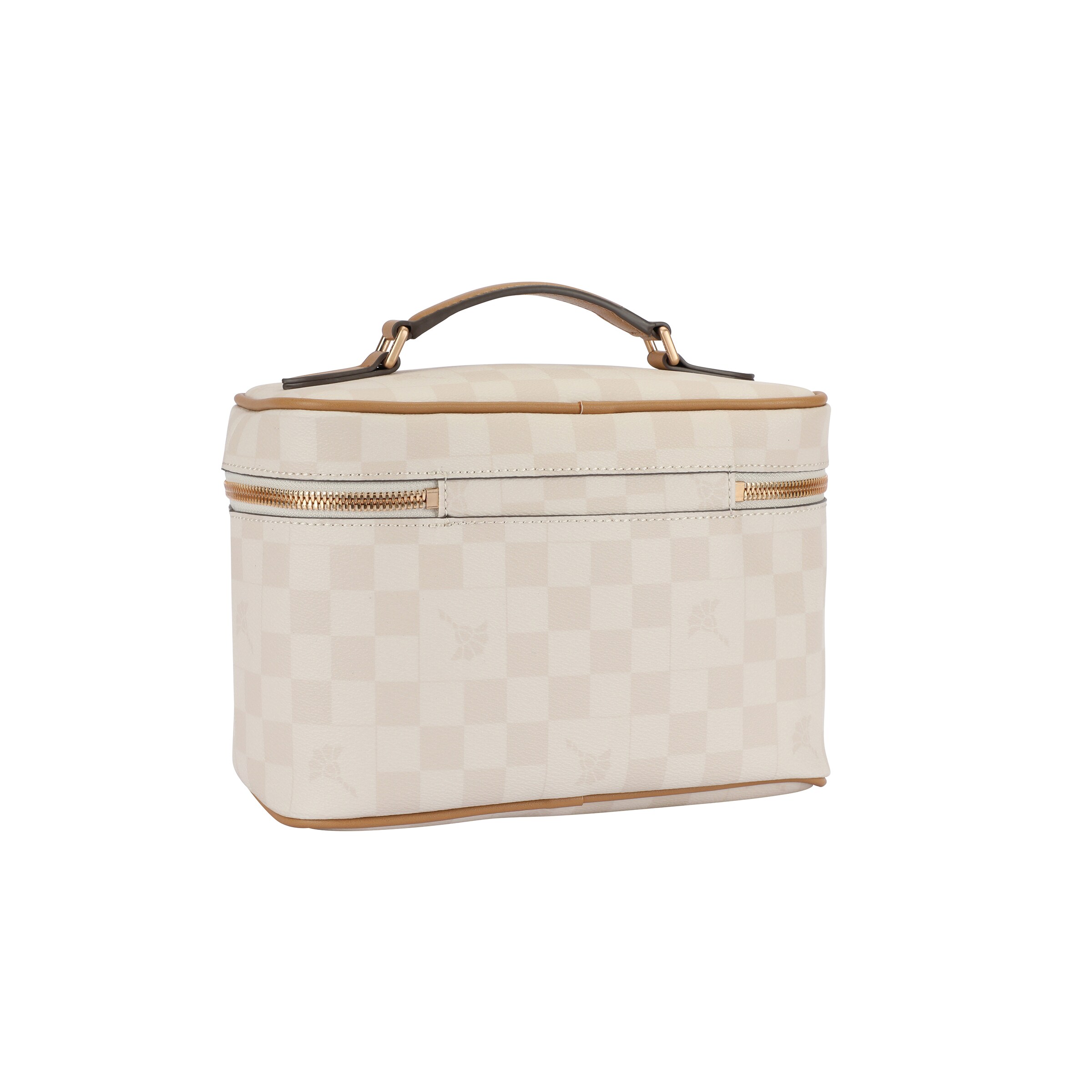 JOOP! Make up tas 'Flora' in Beige