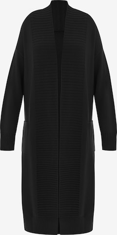 Manteau en tricot Imily Bela en noir : devant