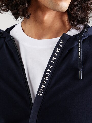 ARMANI EXCHANGE Sweat jacket in Blue