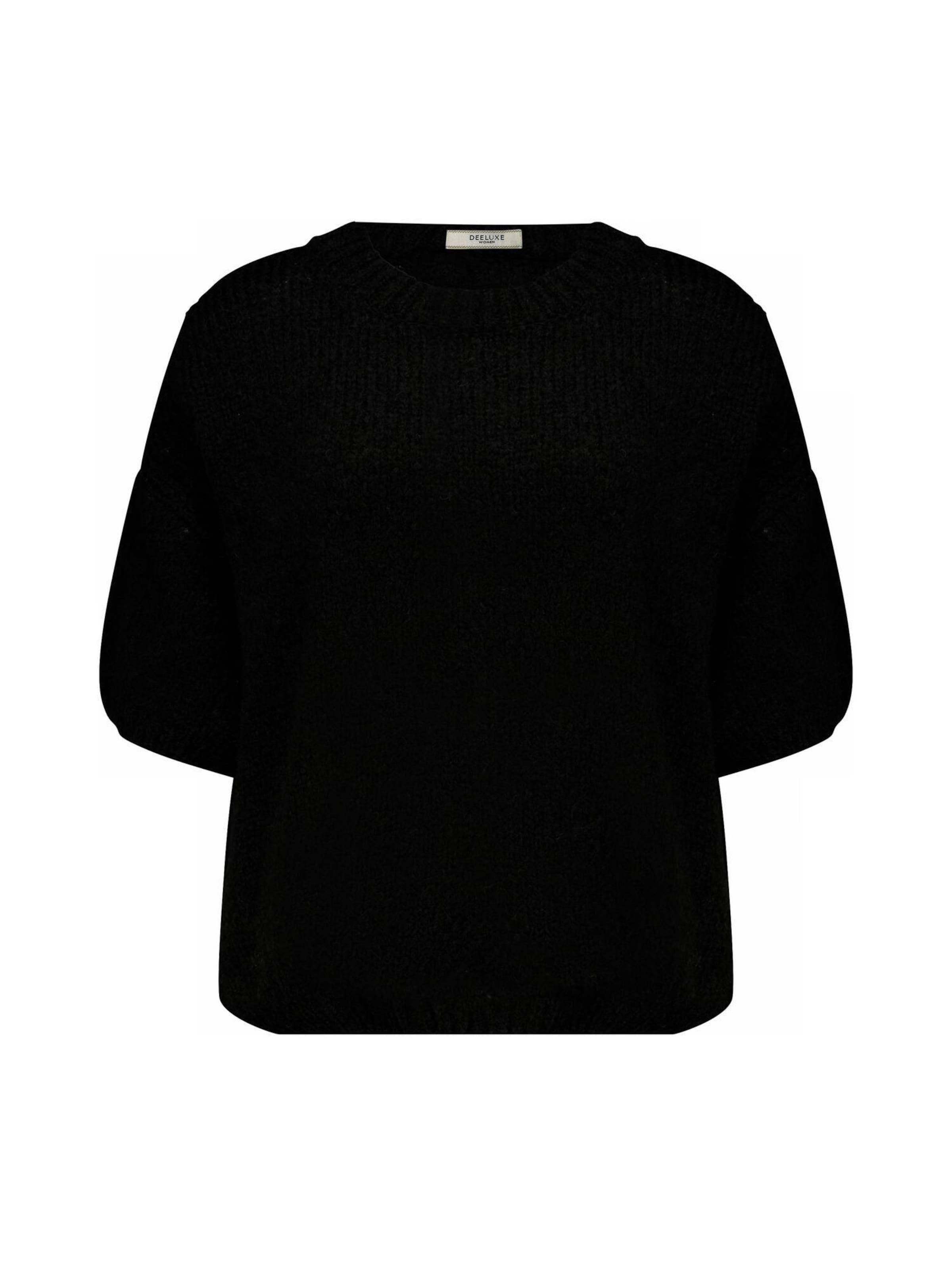 Deeluxe Trui 'Ambra' in Zwart: voorkant