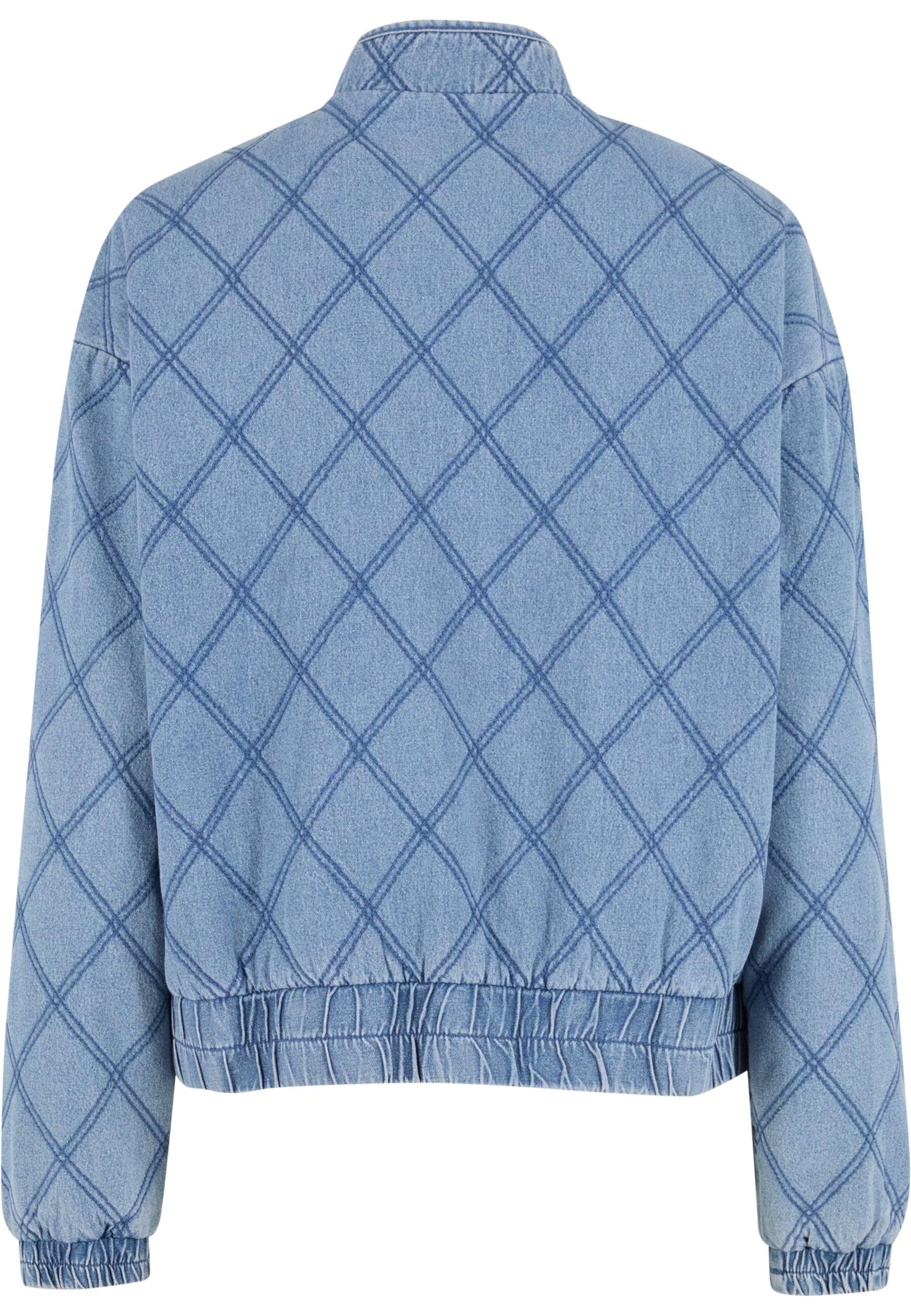 Veste mi-saison 'NMClaire Quilt' Noisy may en bleu