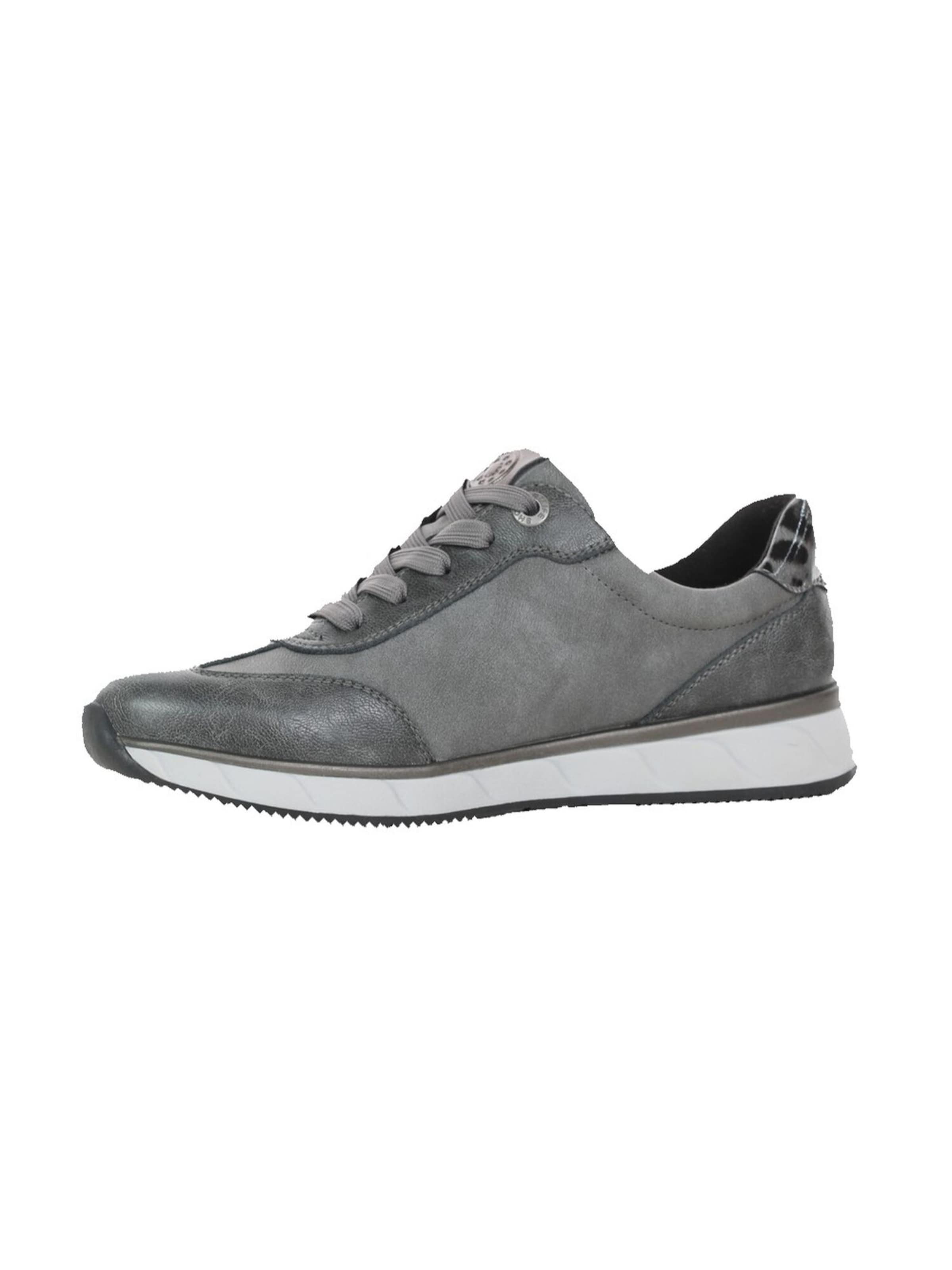 Relife Sneaker, ca.20 mm hoch in Grau: Vorderseite