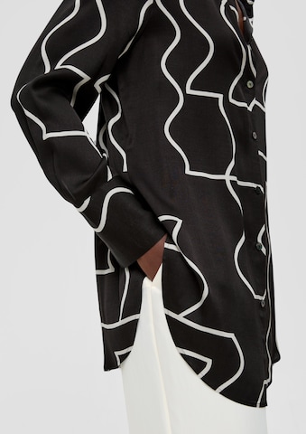 s.Oliver BLACK LABEL Blouse in Black