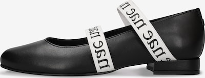 nae Vegan Shoes Remballerina 'Aure' i 36 i svart / vit, Produktvy
