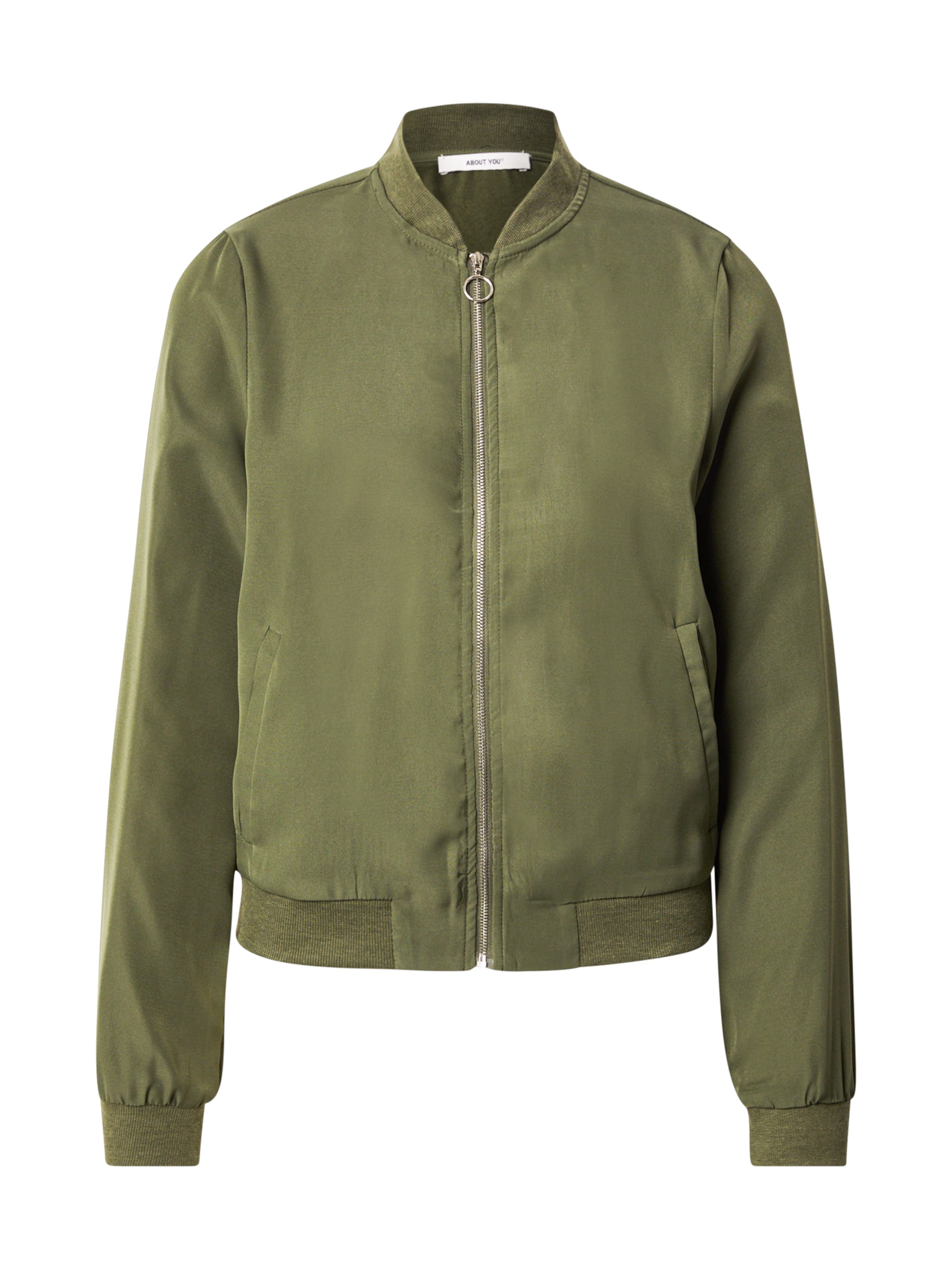 Giacca di mezza stagione 'Katrin' di ABOUT YOU in verde: frontale