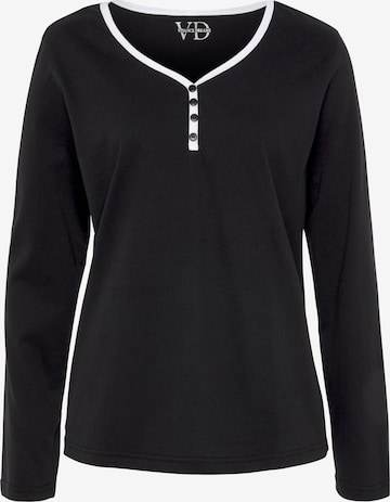 Tricou 'Dreams' de la VIVANCE pe negru: față