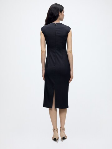 HUGO Εφαρμοστό φόρεμα 'Koleni' σε μαύρο