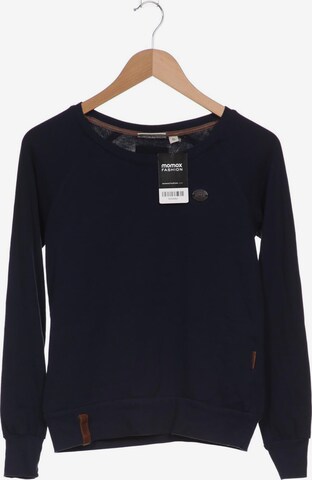 naketano Sweatshirt & Zip-Up Hoodie in S in Blue: front