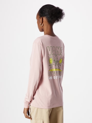 VANS Shirt 'GET LOST' in Roze