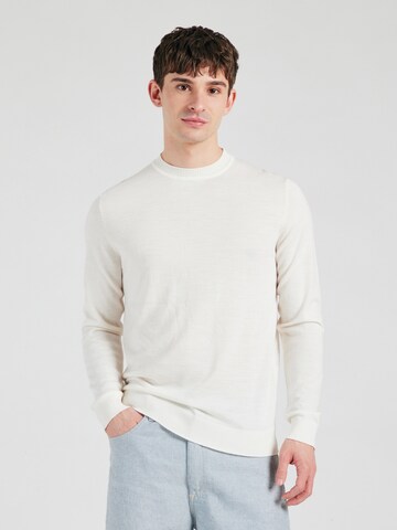SELECTED Pullover 'SLHTOWN' in Beige: Vorderseite