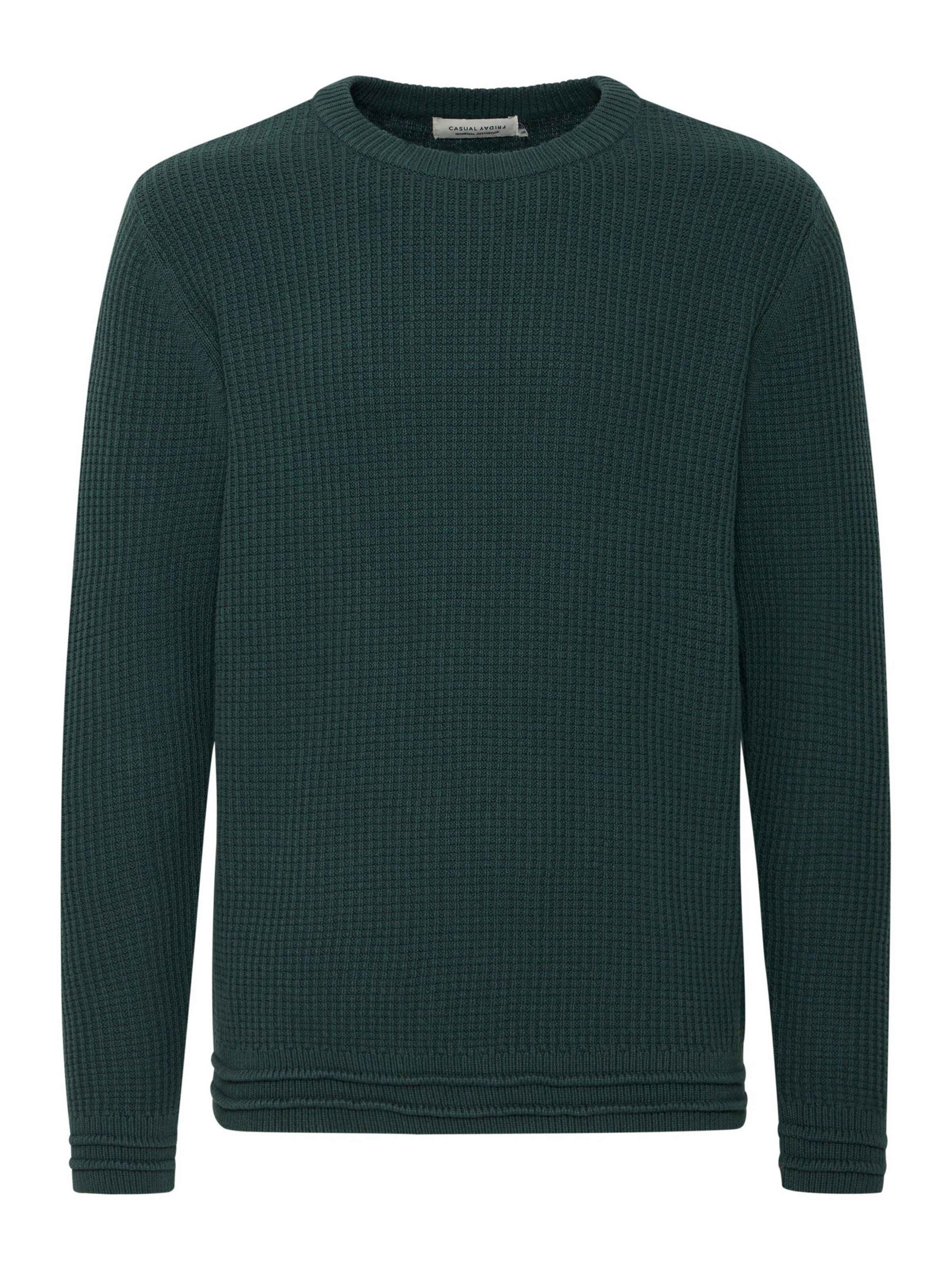 Casual Friday Sweater 'KARL' in Green: front