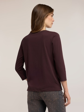 T-shirt MOTIVI en marron