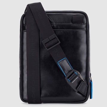 Piquadro Crossbody Bag 'Blue Square Revamp' in Black