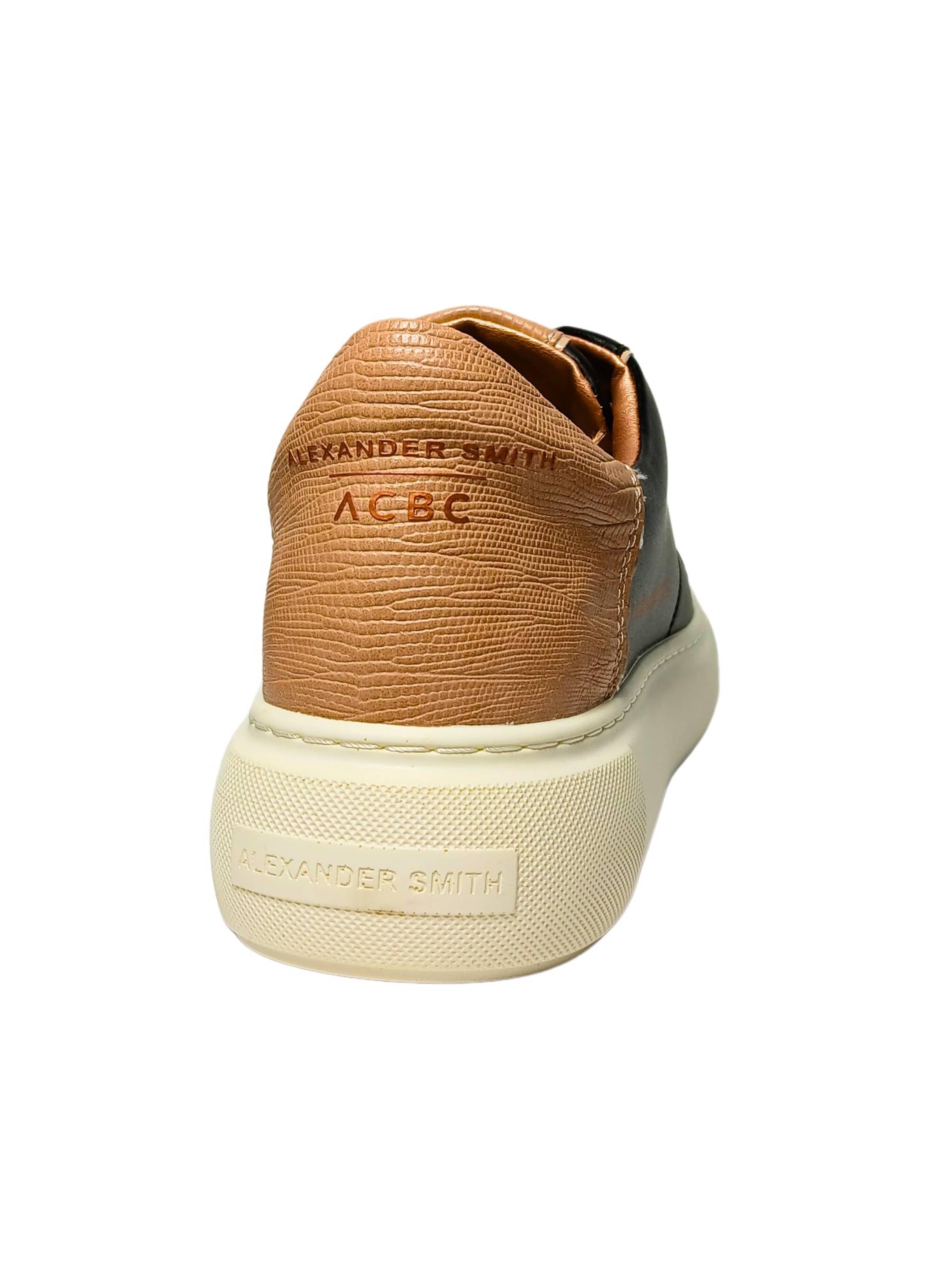 Baskets basses Alexander Smith en noir