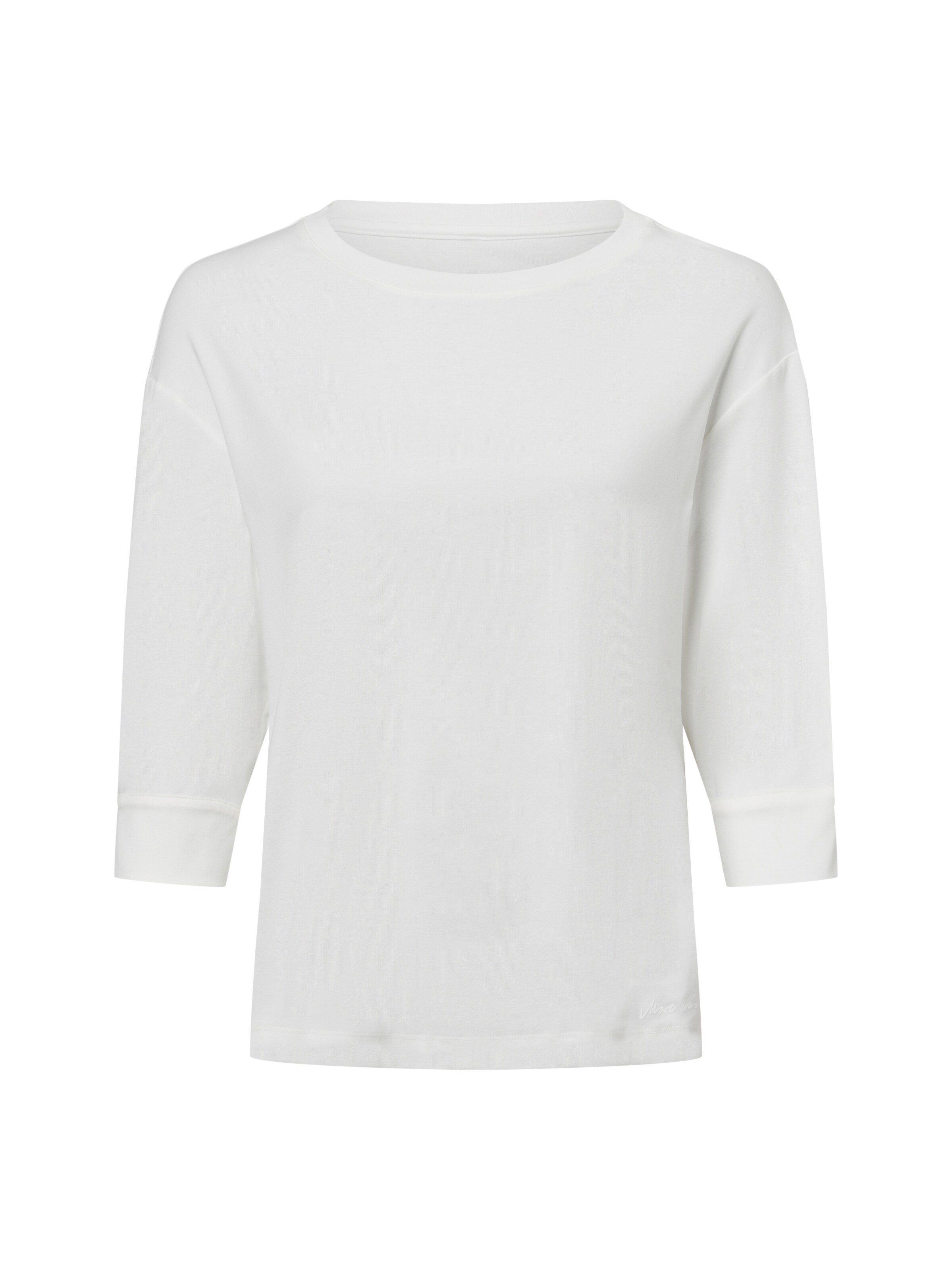 T-shirt Marc Cain en blanc : devant