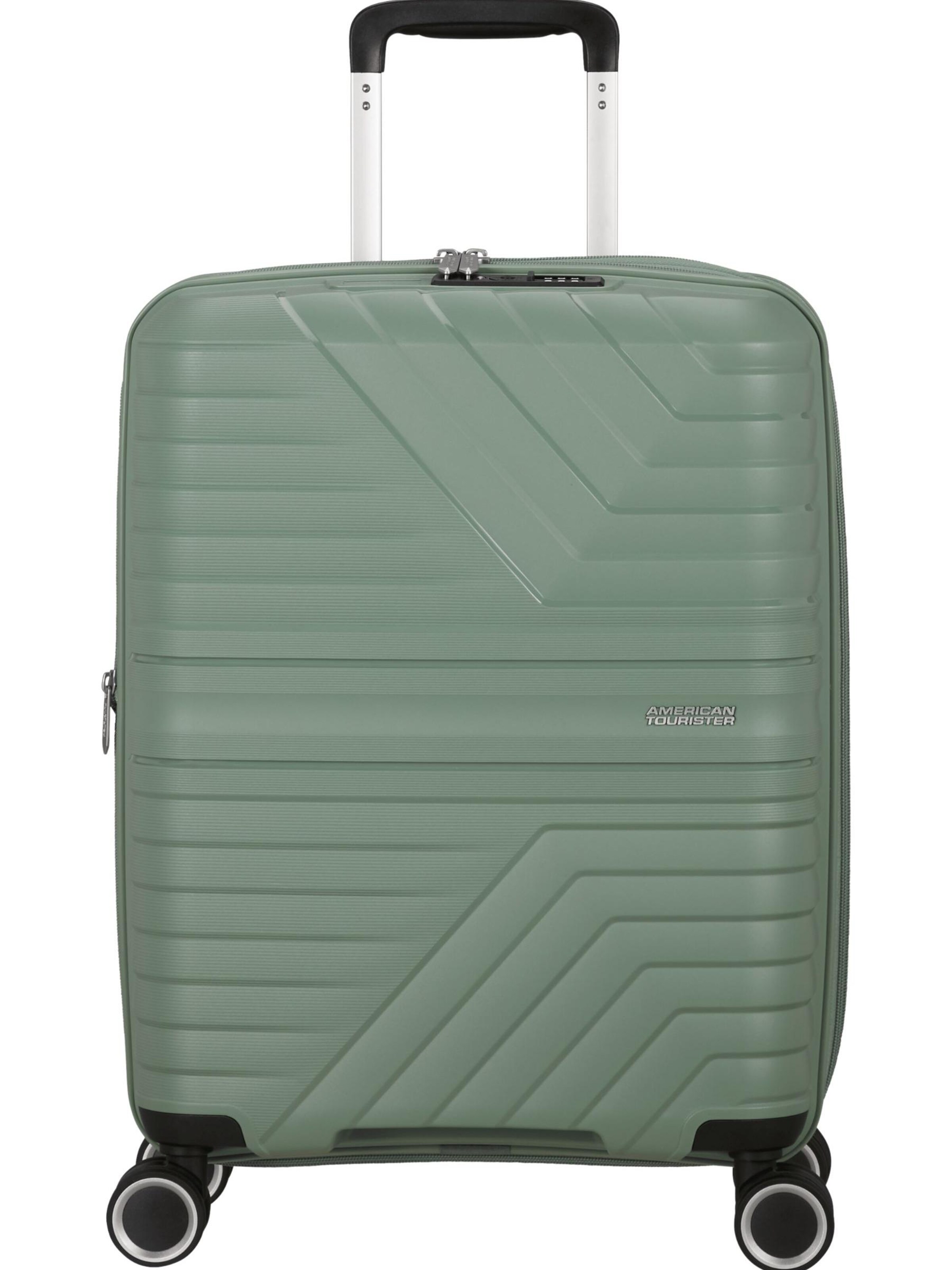Trolley di American Tourister in verde: frontale