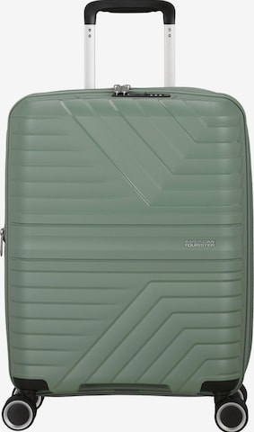 Trolley di American Tourister in verde: frontale