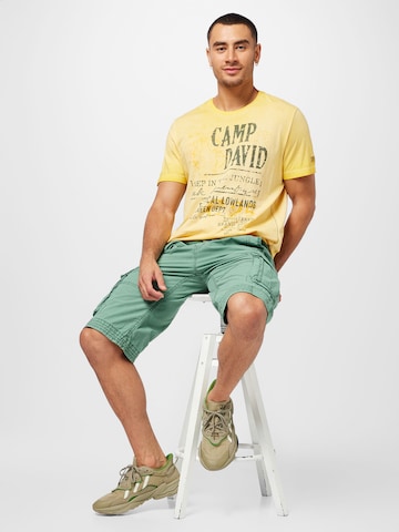 CAMP DAVID Shirt in Yellow