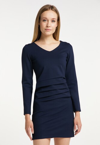 DreiMaster Klassik Dress in Blue: front