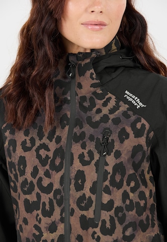 Weather Report Weatherproof jacket 'Camelia' in Brown