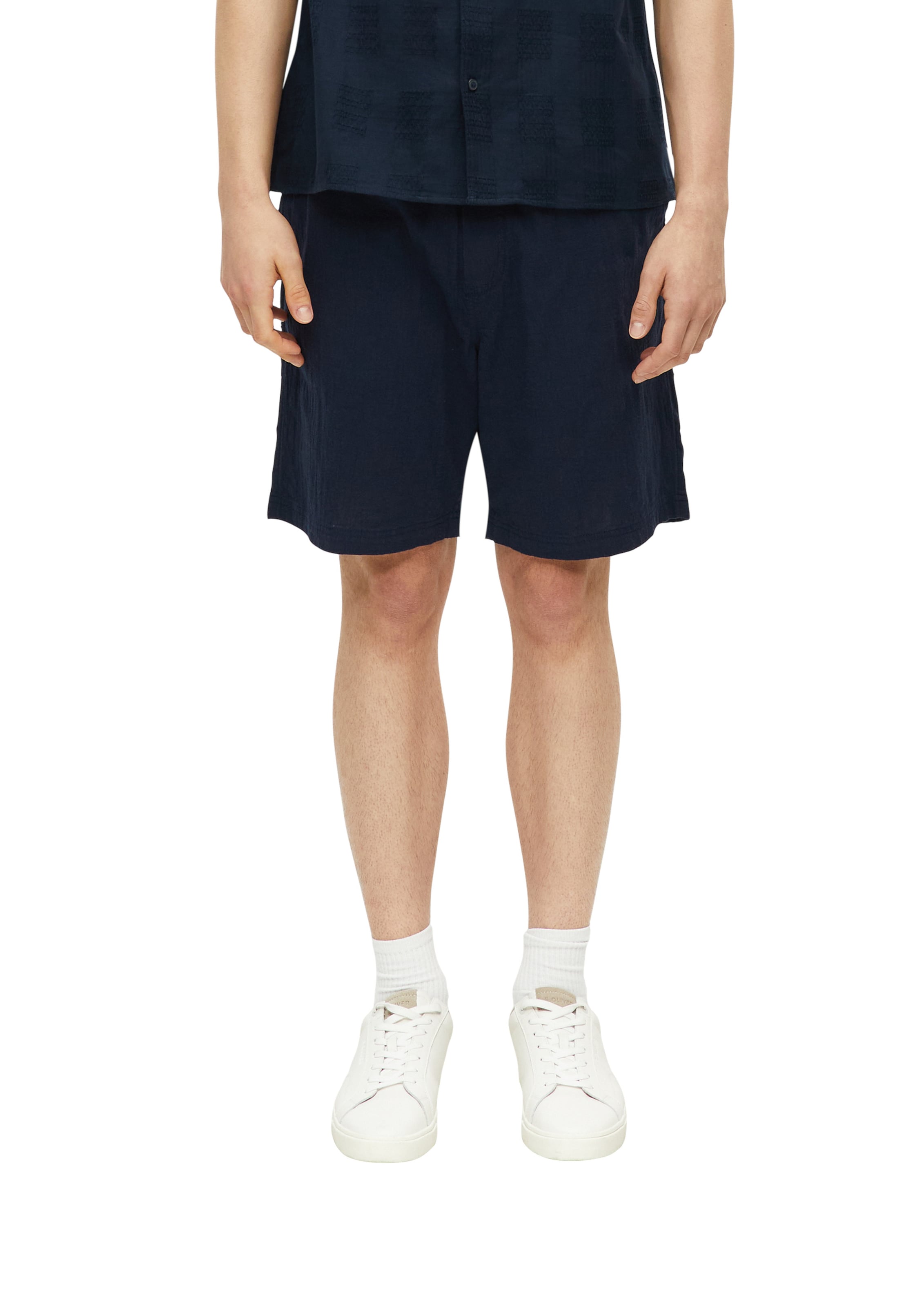 Regular Pantalon 'Detroit' s.Oliver en bleu : devant