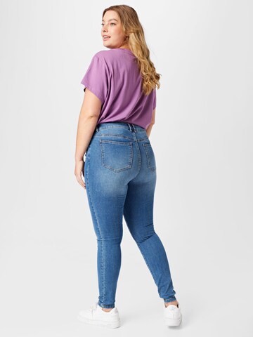 EVOKED Skinny Jeans 'Ekko' in Blau