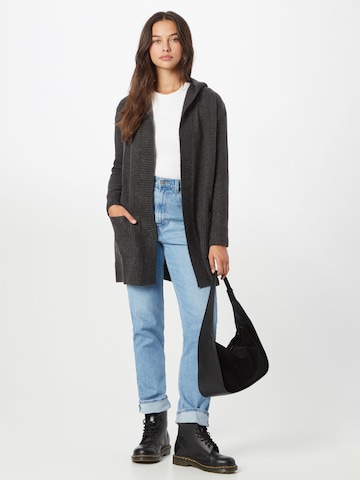 TOM TAILOR DENIM Strickjacke in Grau