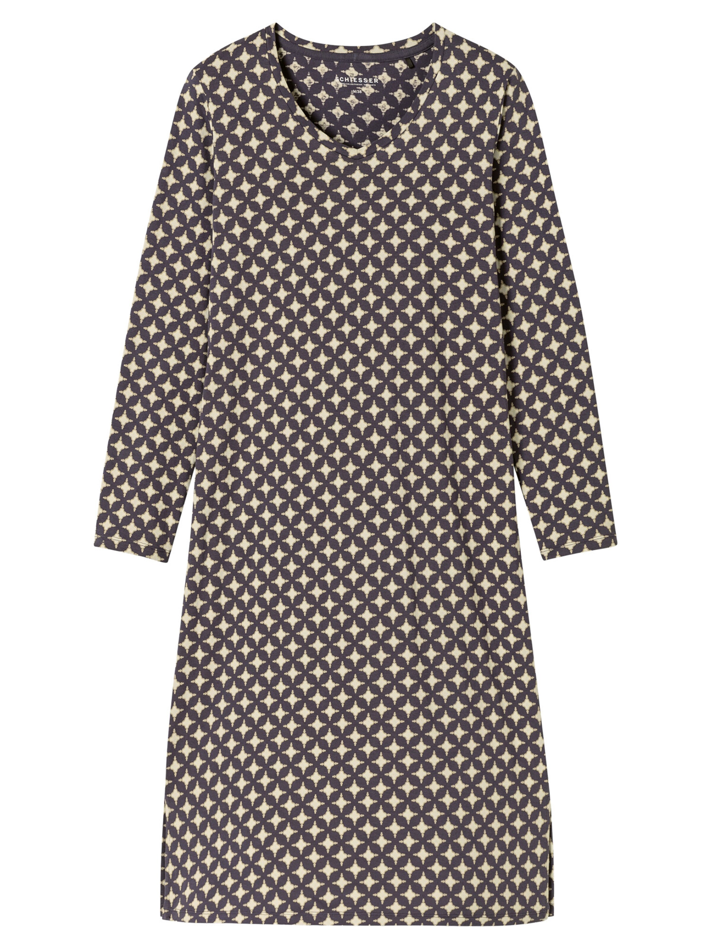 SCHIESSER - Camiseta de noche ' Comfort Essentials ' en gris: frente