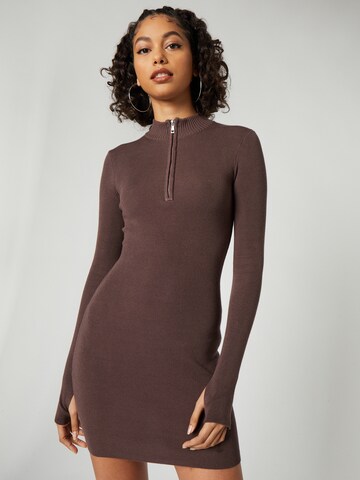 SHYX Dress 'Ines' in Brown