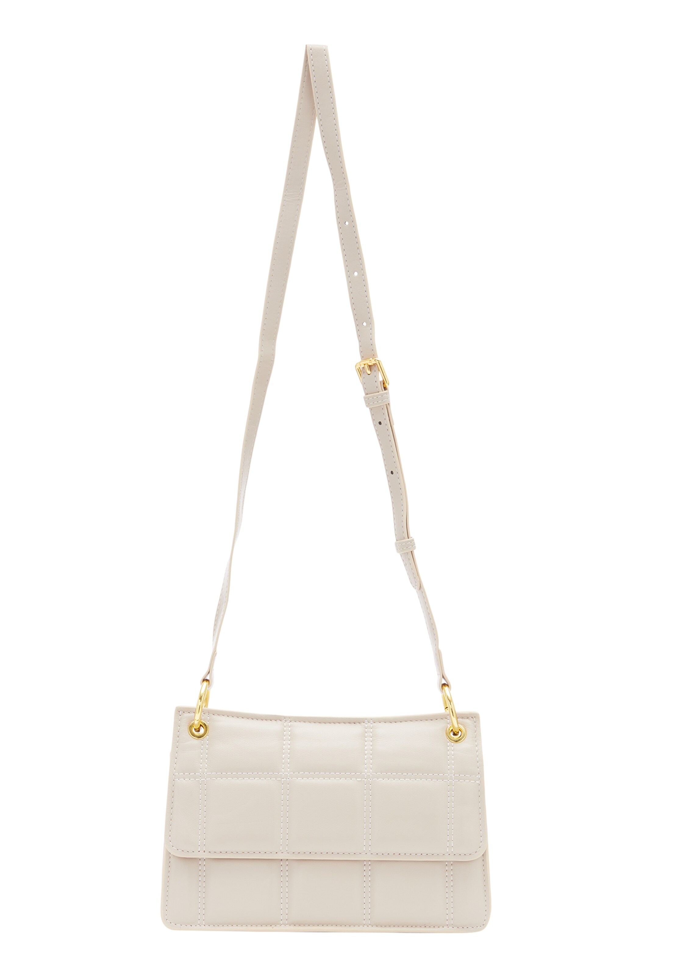 NAEMI Schoudertas in Wit: voorkant