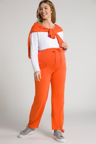 Ulla Popken Regular Broek '803640' in Oranje