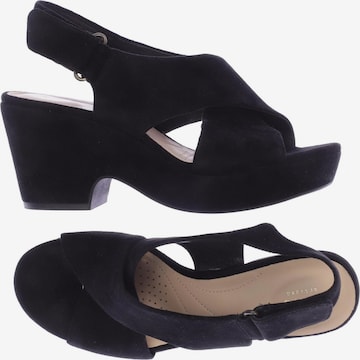 CLARKS Sandals & High-Heeled Sandals in 36 in Black: front