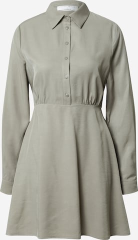 Guido Maria Kretschmer Women - Vestido camisero en gris: frente