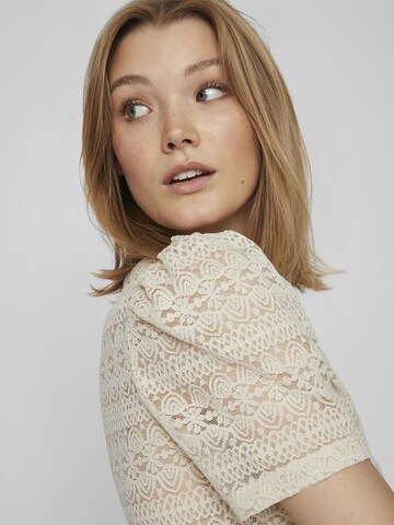 VILA Blouse 'VIChikka' in Beige