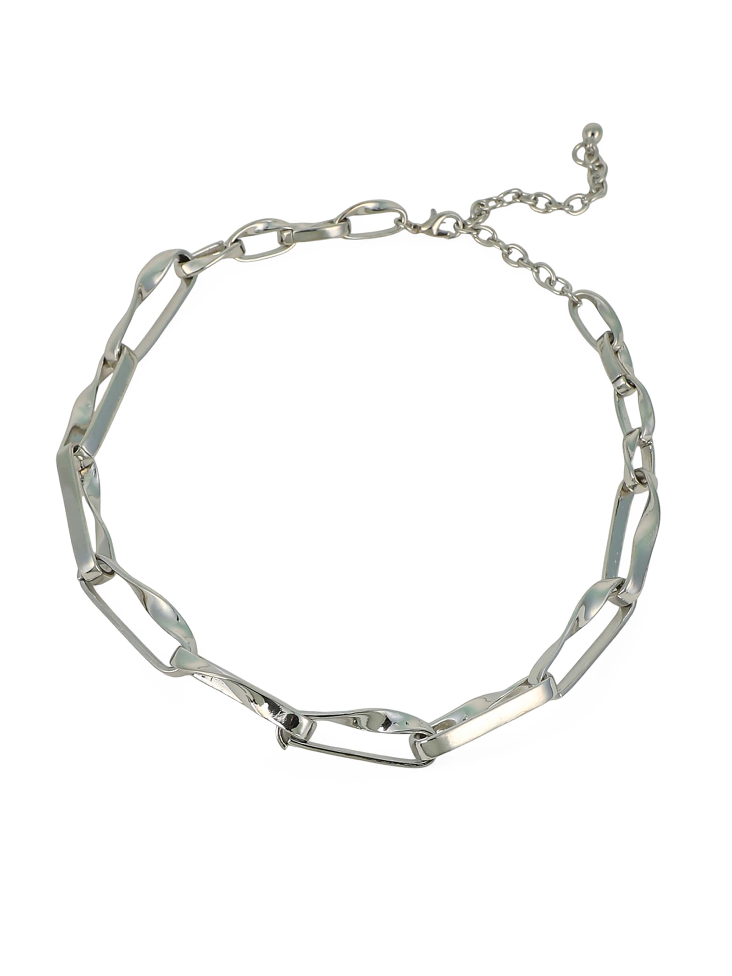 SOHI Kette 'Keerthana' in Silber: Vorderseite