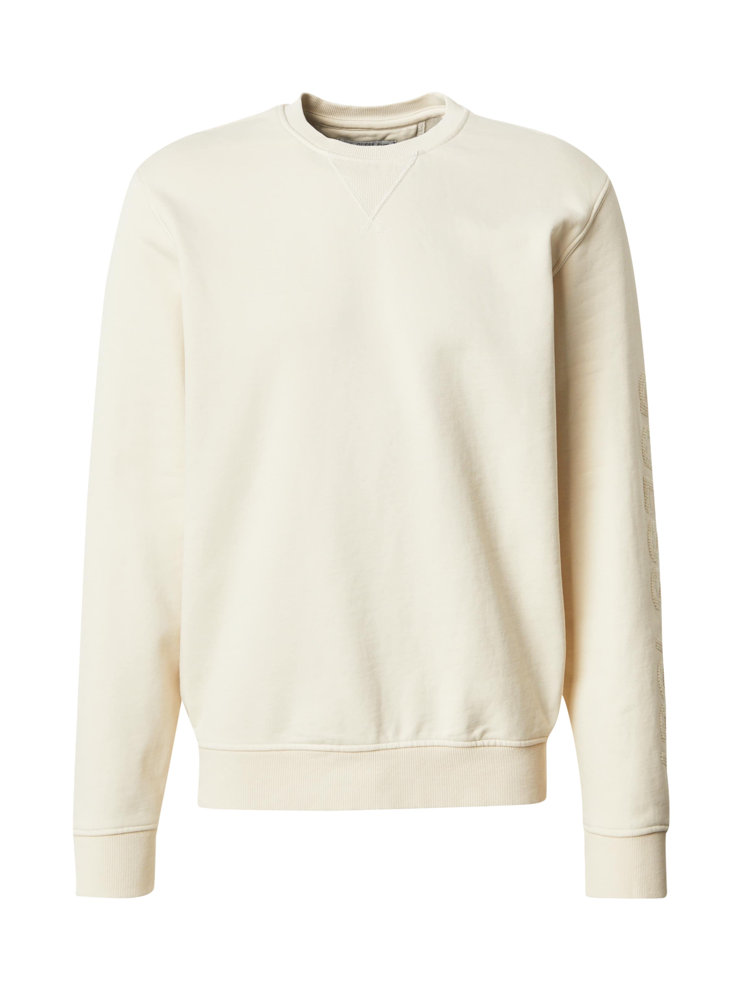 GUESS Sweatshirt in Beige: Vorderseite