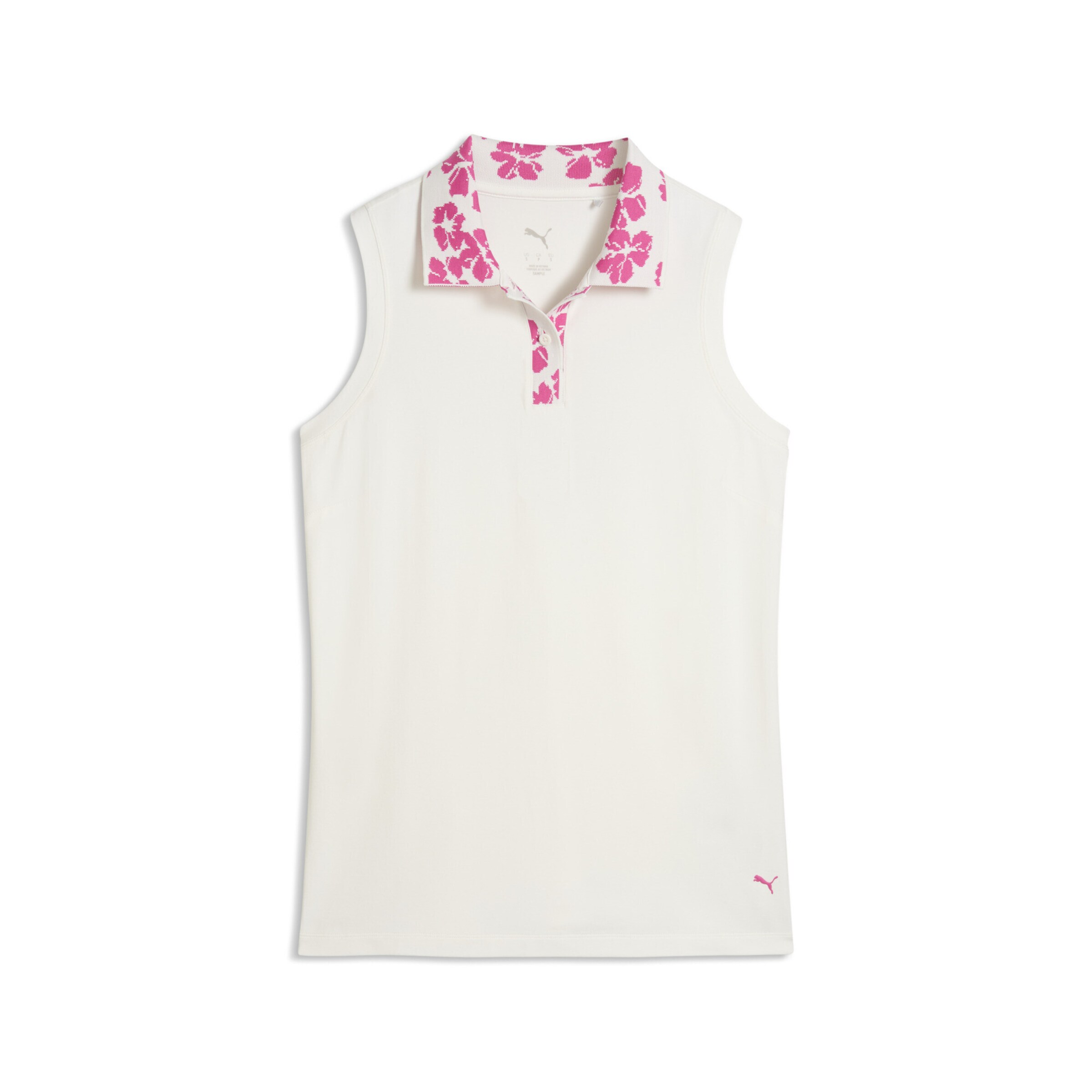 PUMA Sporttop in Wit: voorkant