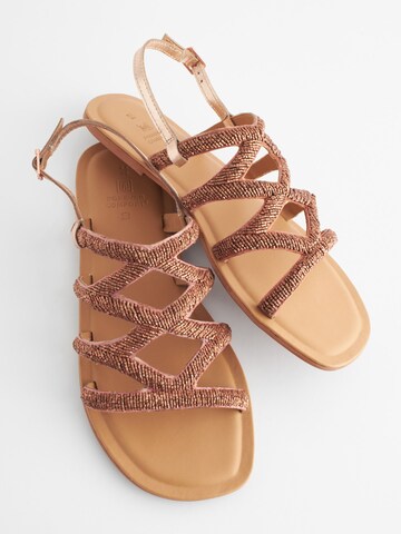 Next Sandale in Silber