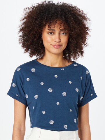 T-shirt TOM TAILOR en bleu : devant